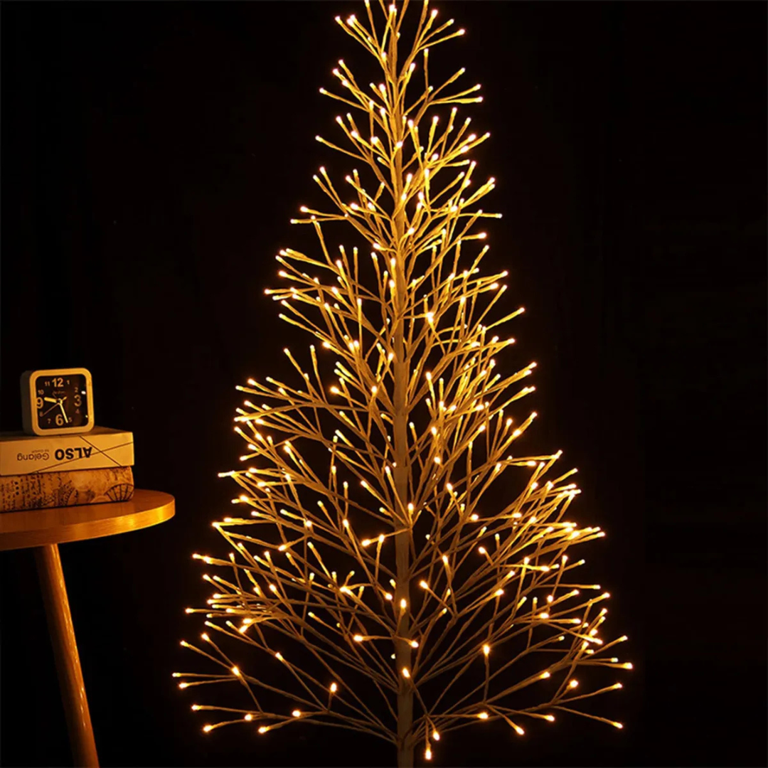 Árvore Cintilantes LEDs Embutida - Ideal para sua Decoração ✨