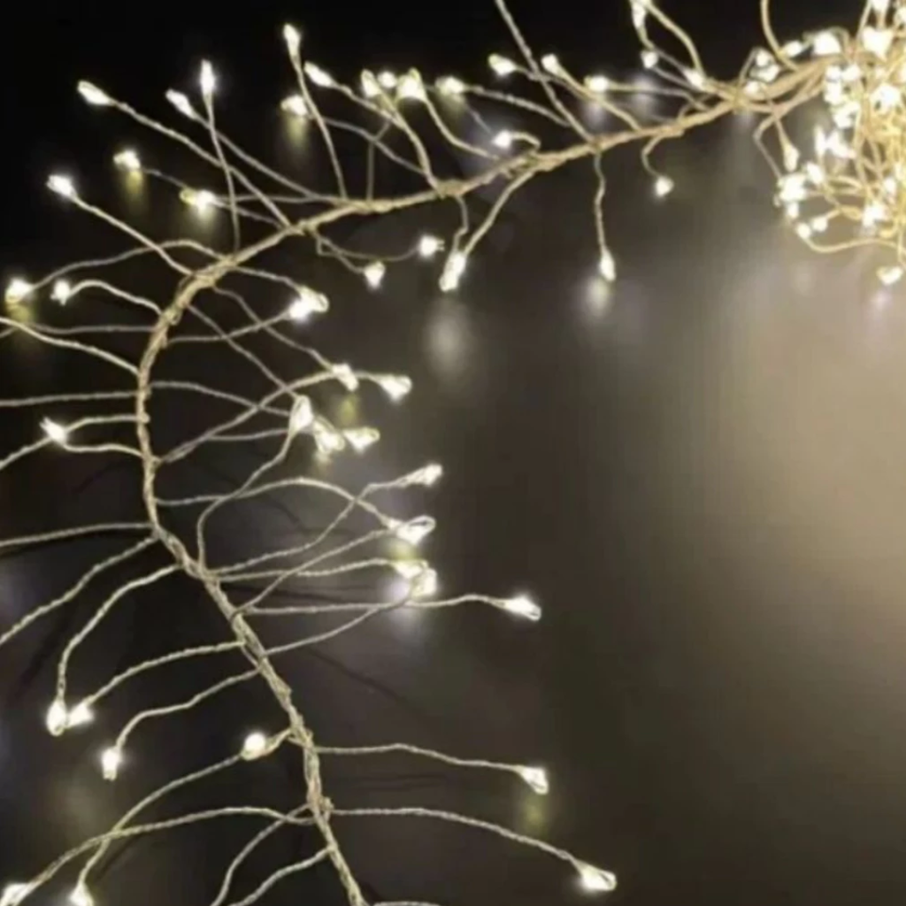Fio de Luzes LED - Cordão de Fadas para Natal