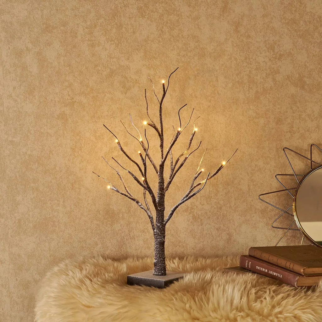 Árvore de Natal Decorativa Premium com Toque Invernoso