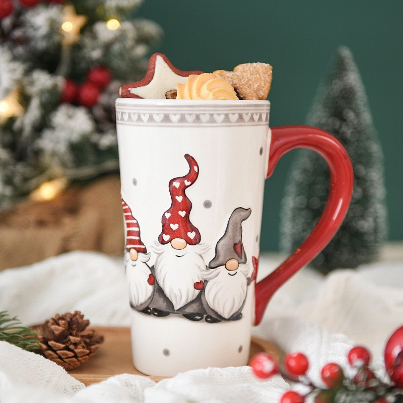 Caneca Natalina com Gnomos - Compre 1 Leve 3